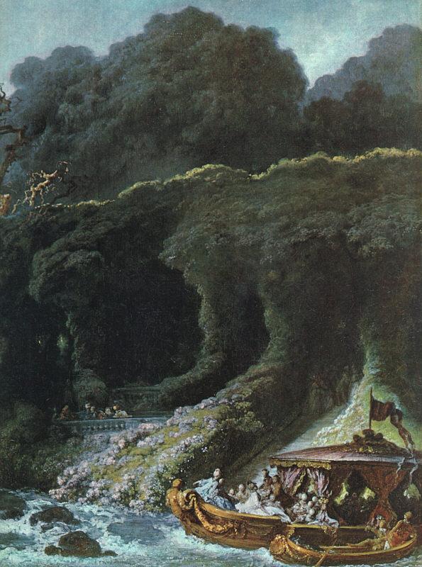 Jean Honore Fragonard Fete at Rambouillet oil painting image